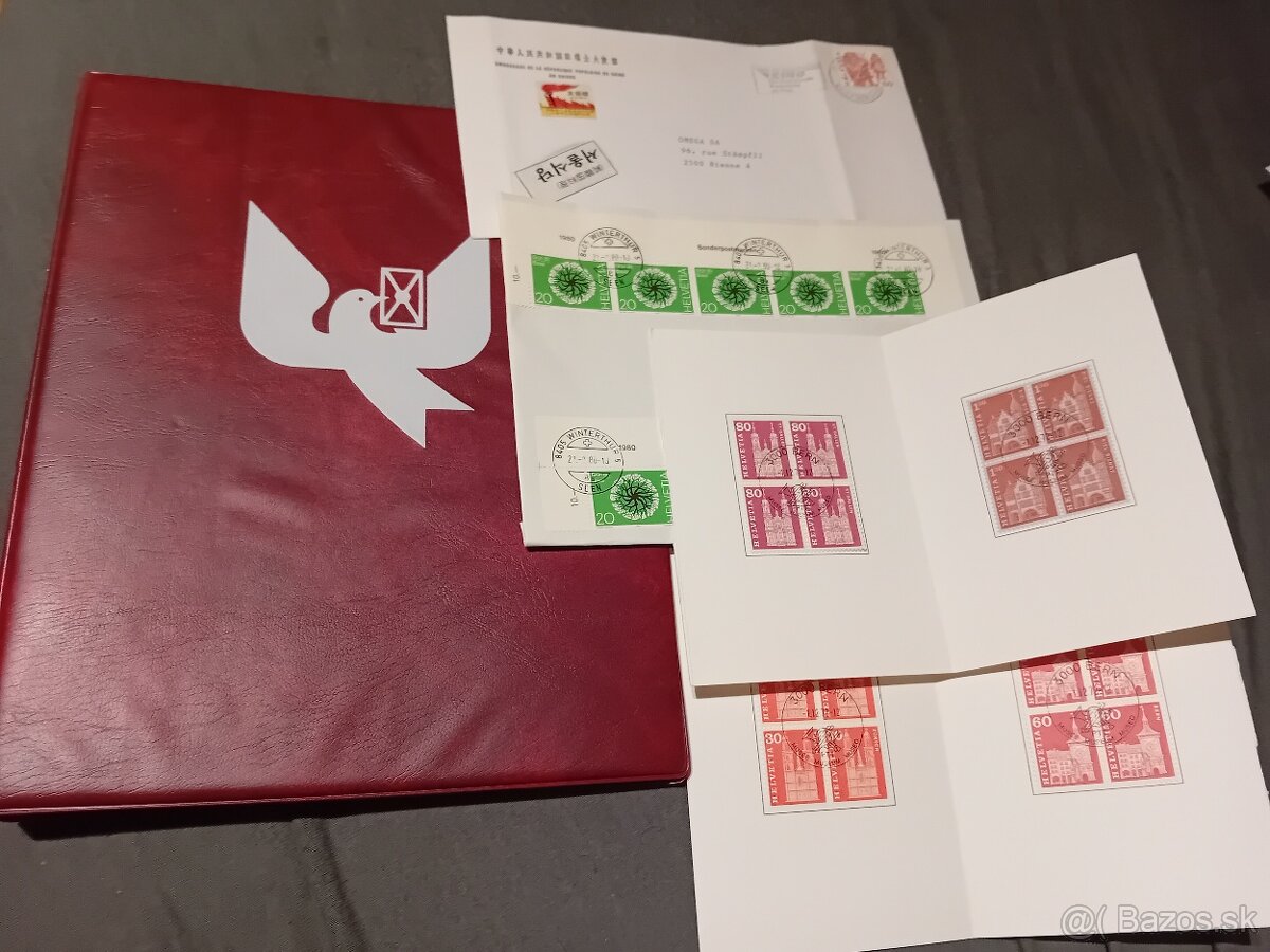 Album Švajčiarsko FDC