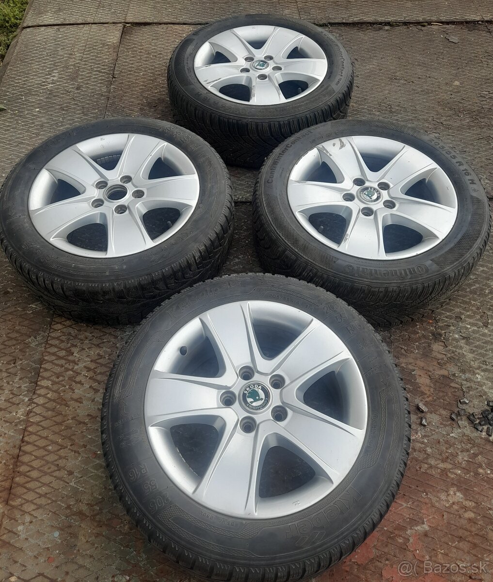 Alu disky Škoda R16