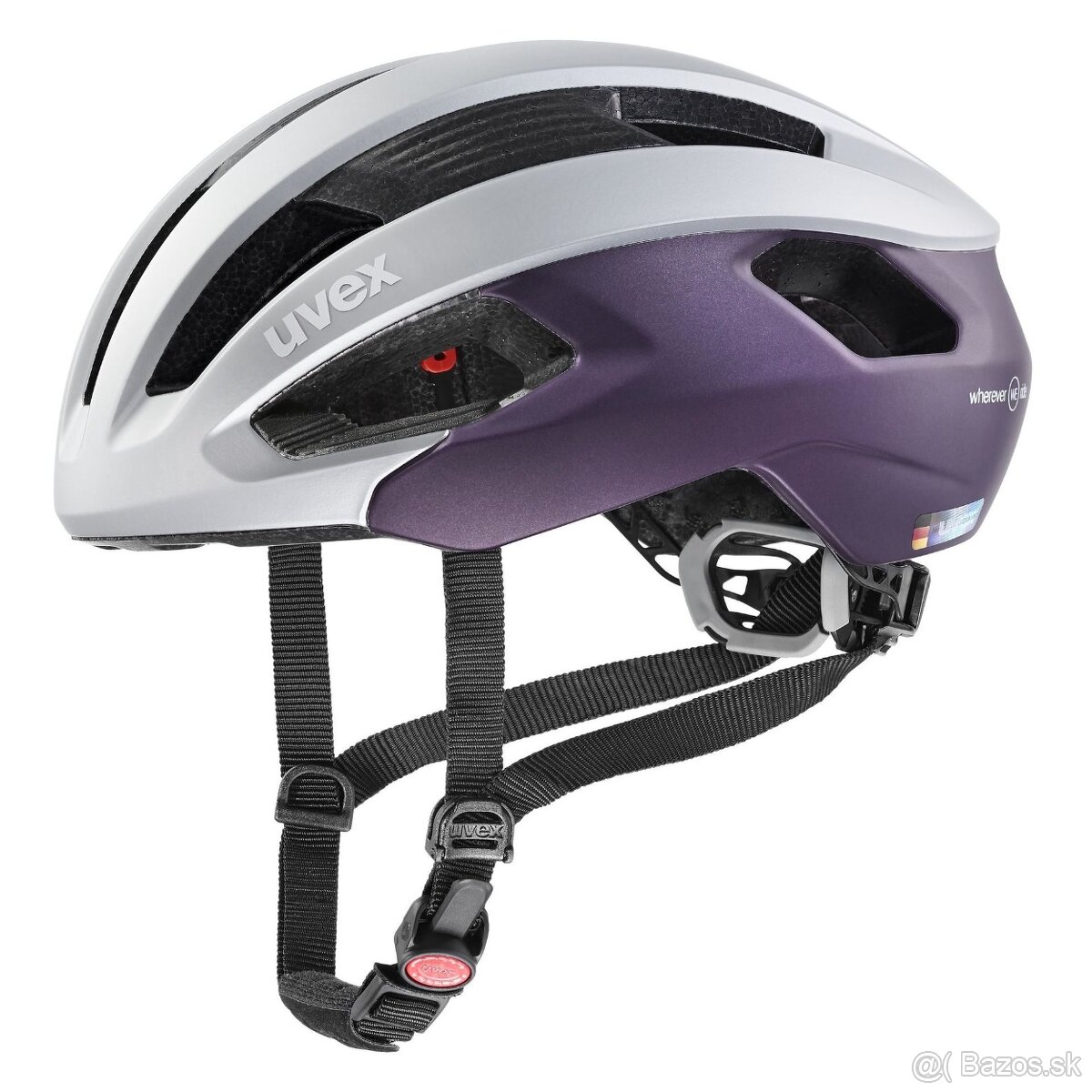 Prilba Uvex Silver plum 56-59cm