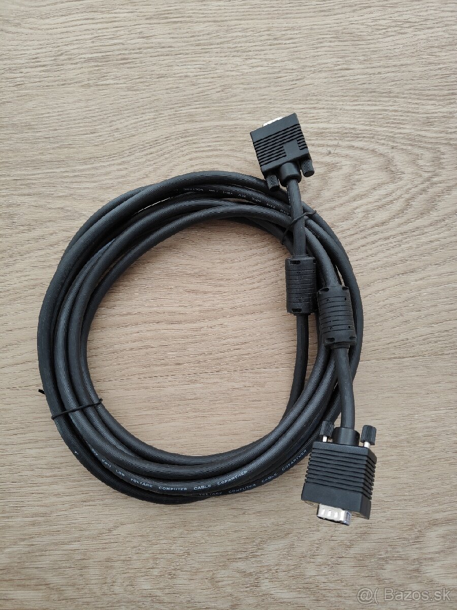VGA kable, rozne dlzky, 5m, 2m, 1,8m