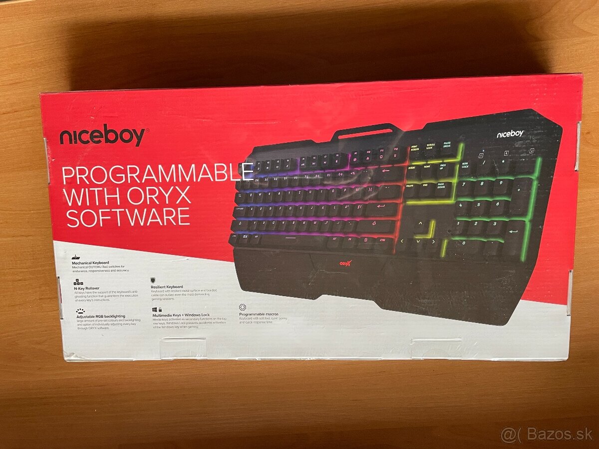 herná klávesnica Niceboy ORYX K600