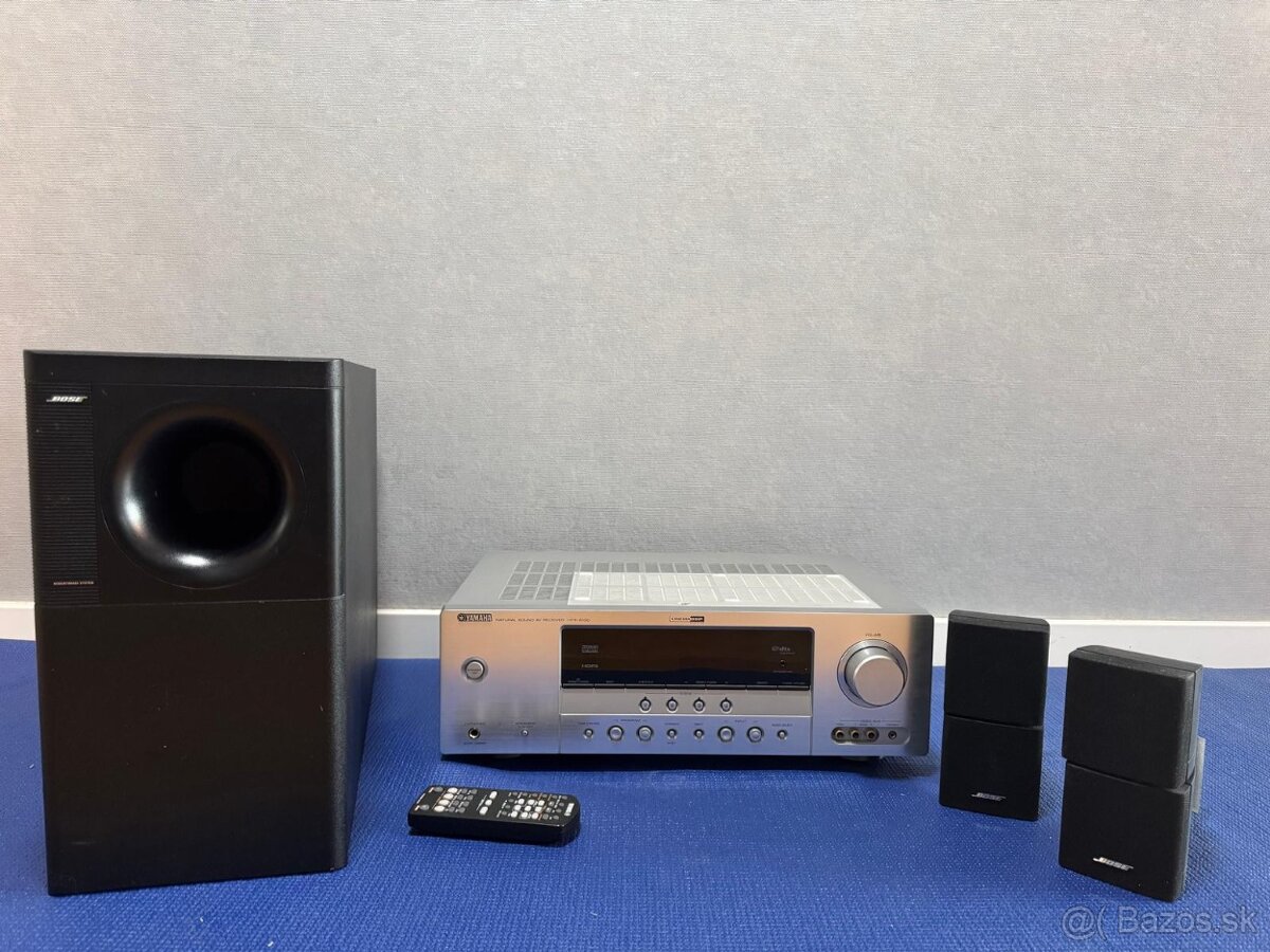 YAMAHA reciever + BOSE repro