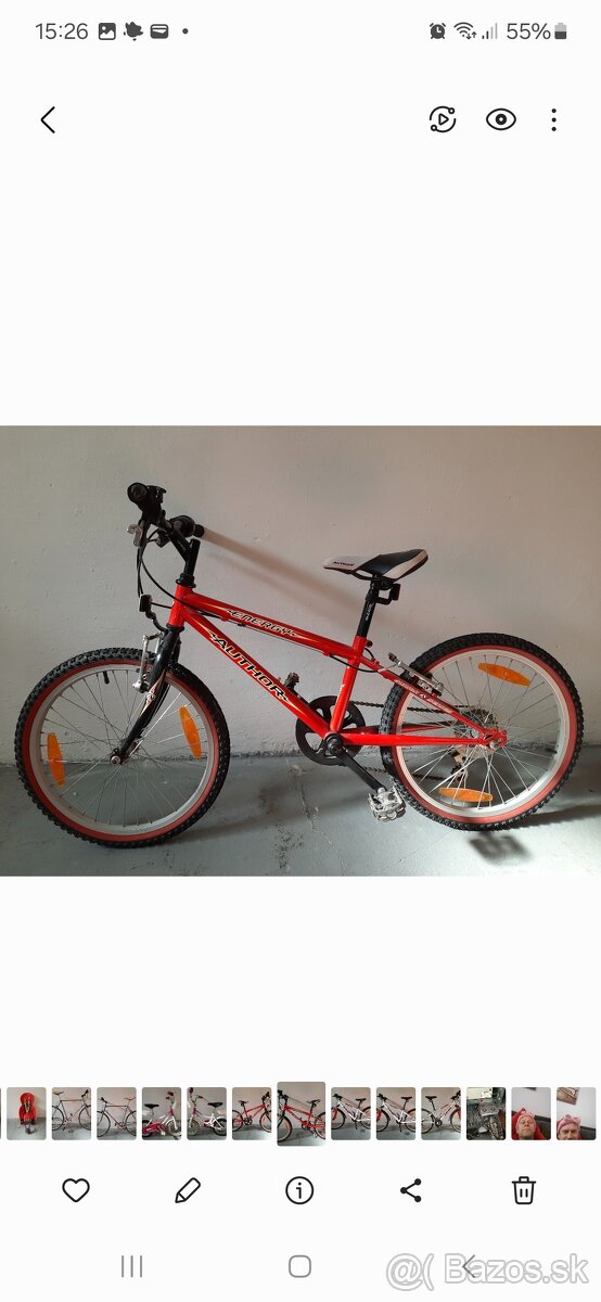 Detsky bicykel Author Energy