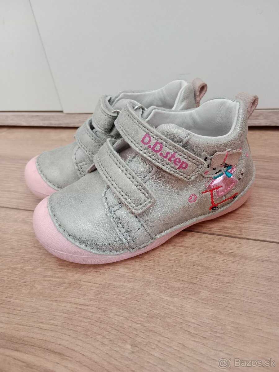 Celoročné kožené topánky D.D.Step
