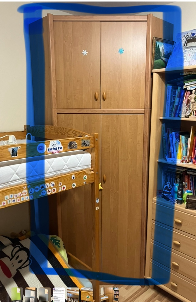 Rohova skriňa IKEA
