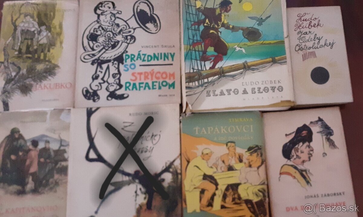 Predám rôzne knihy - povinné čítanie