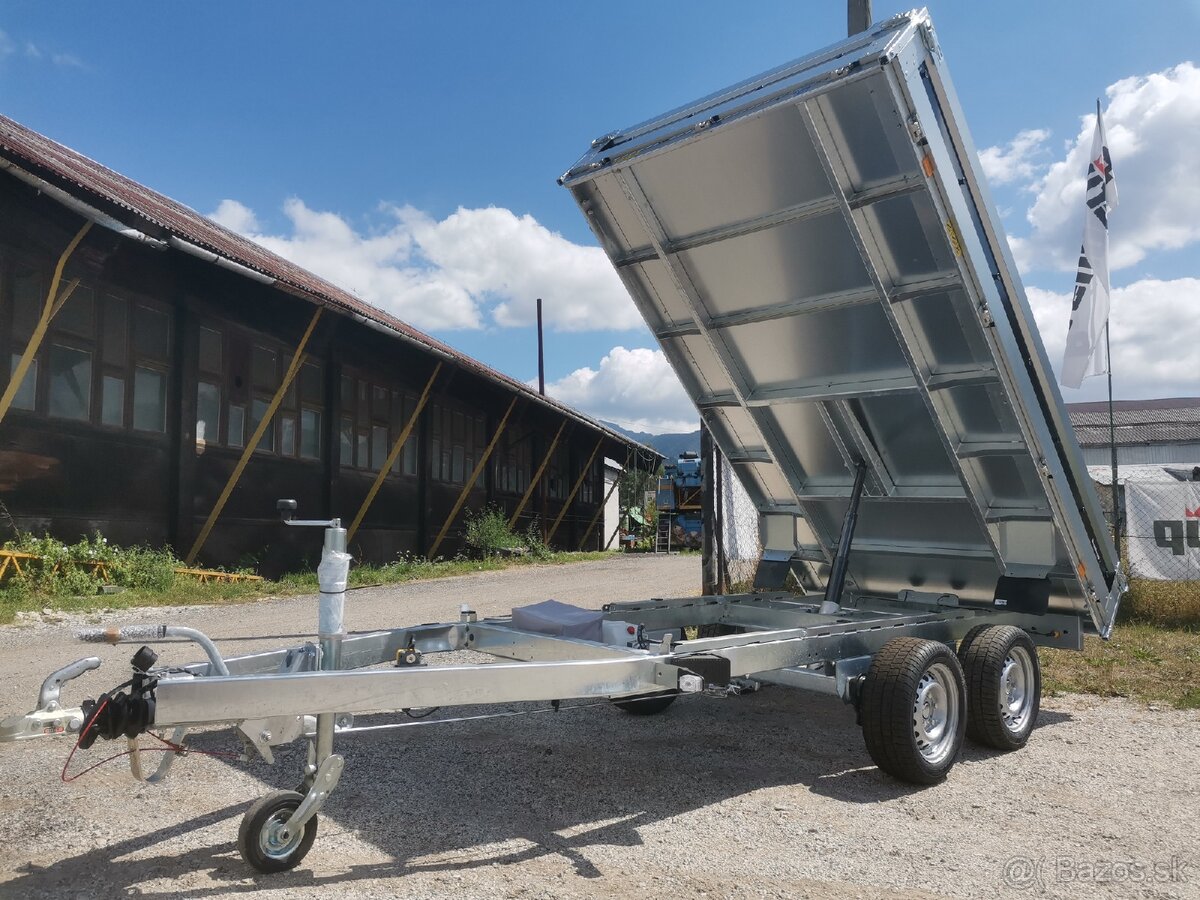 Prívesný vozík-hydraulický sklápač 2700kg