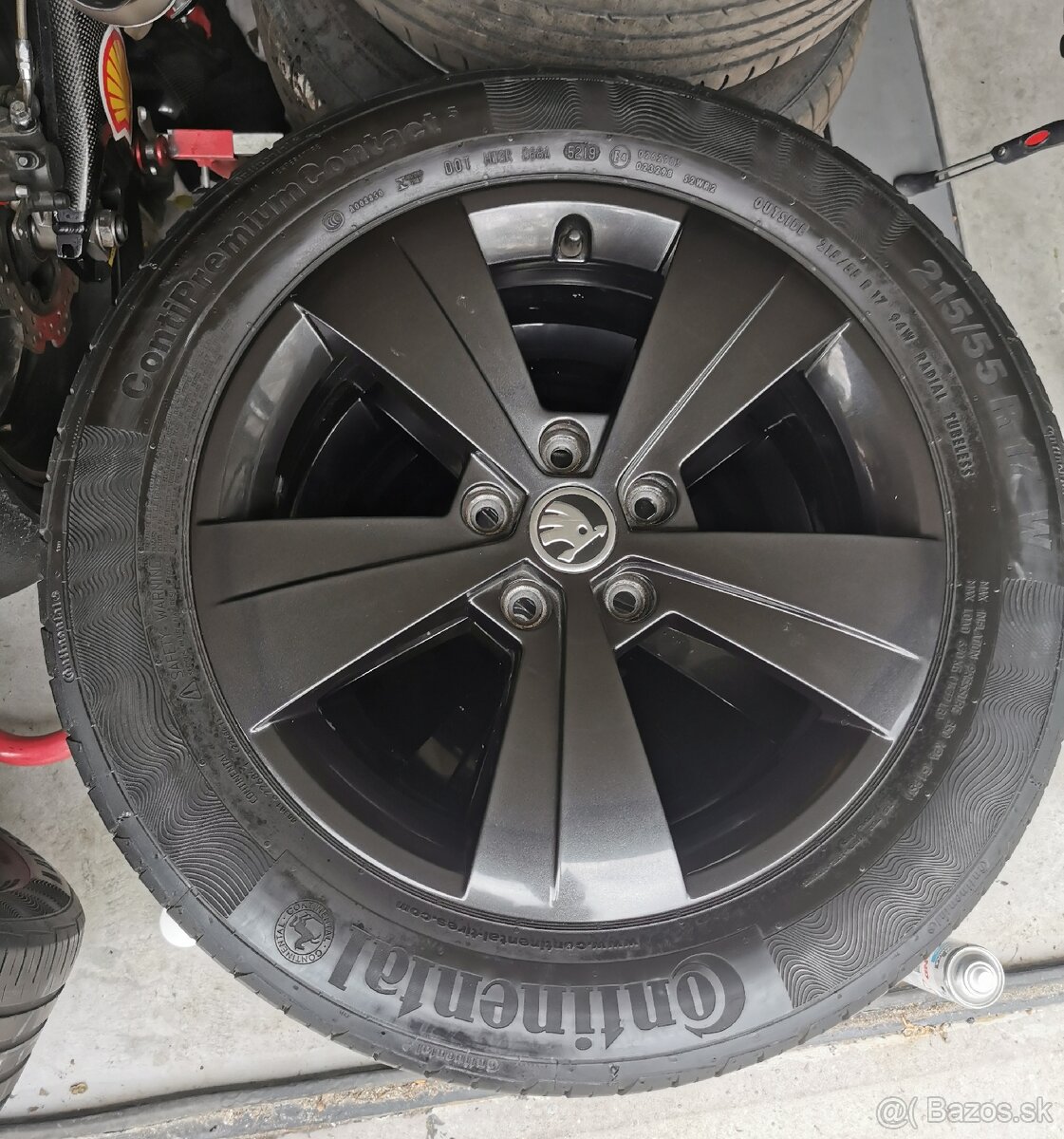 Hlimikove disky orig, Skoda Superb 215x55R17 W