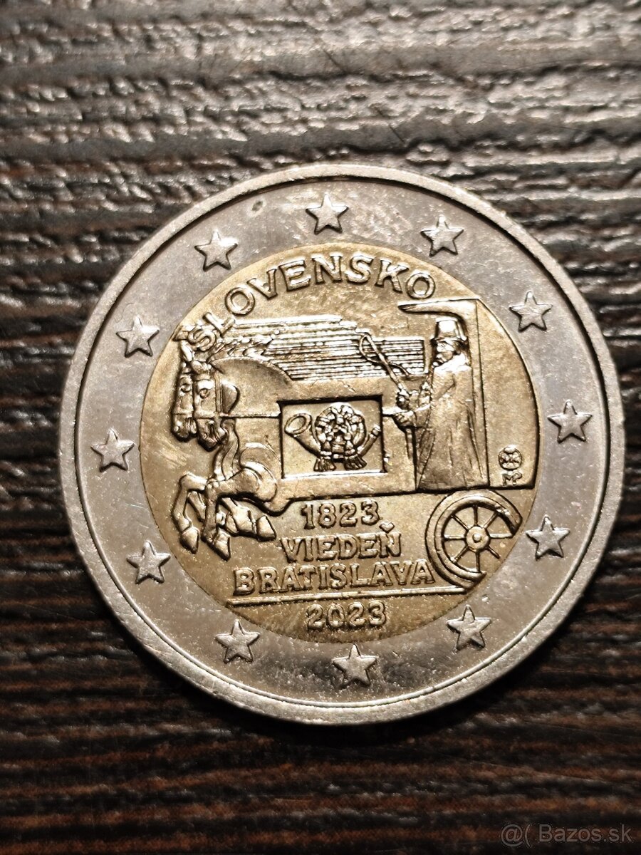 2€ minca Slovensko