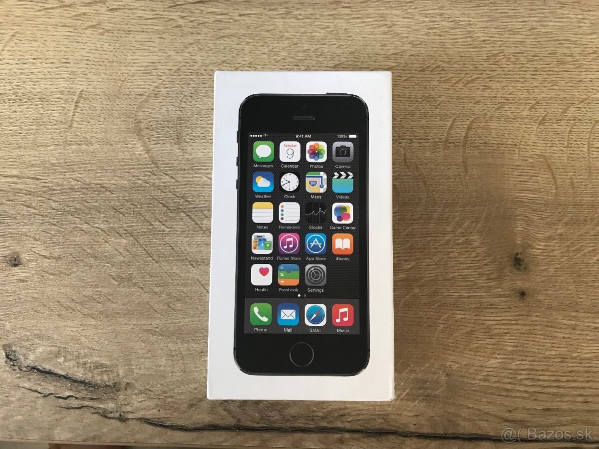 iPhone 5S, Space Gray, 16GB