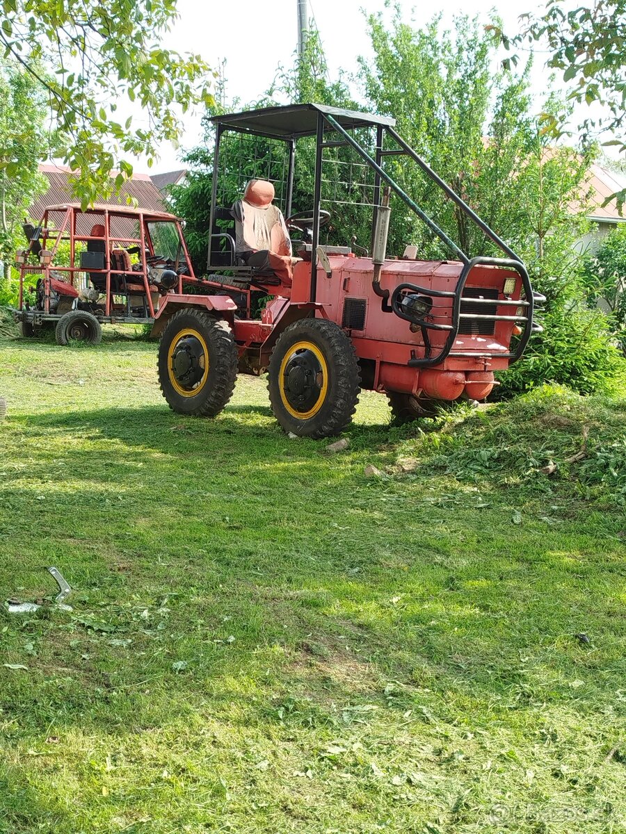 Malotraktor domácej výroby LKT 4x4