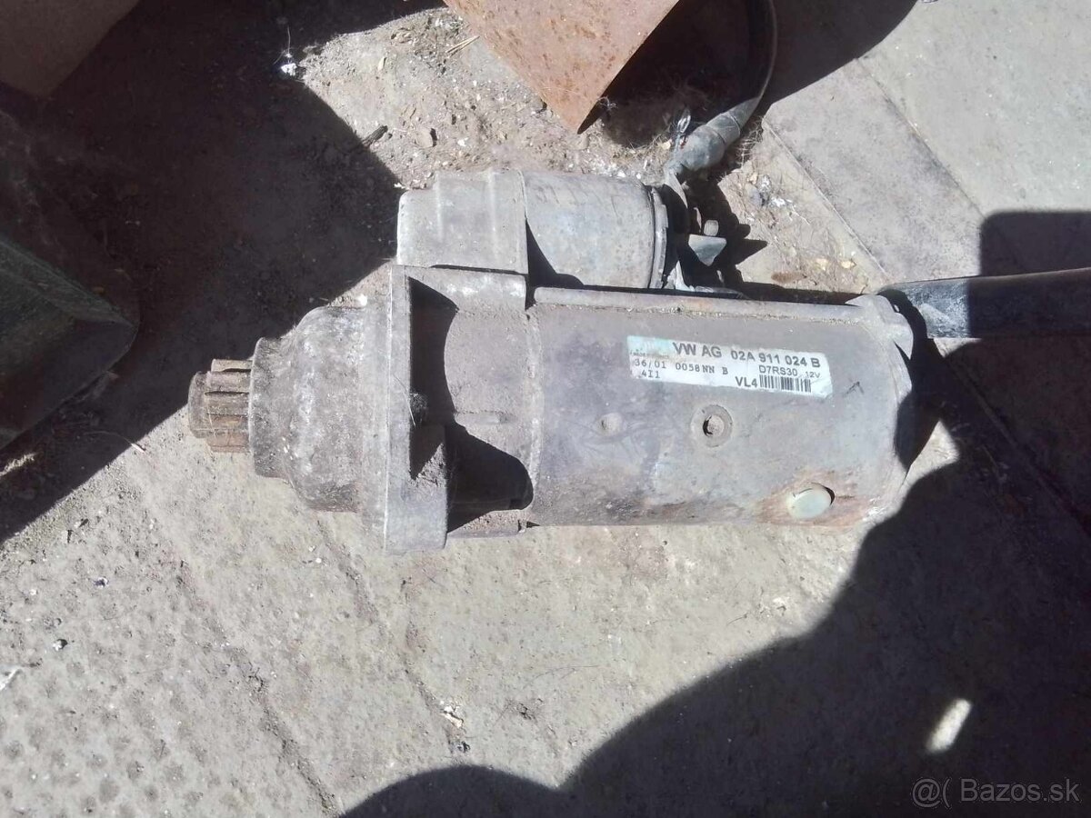 VW AUDI SKODA SEAT STARTER 1.9 TDI 02A911024 B