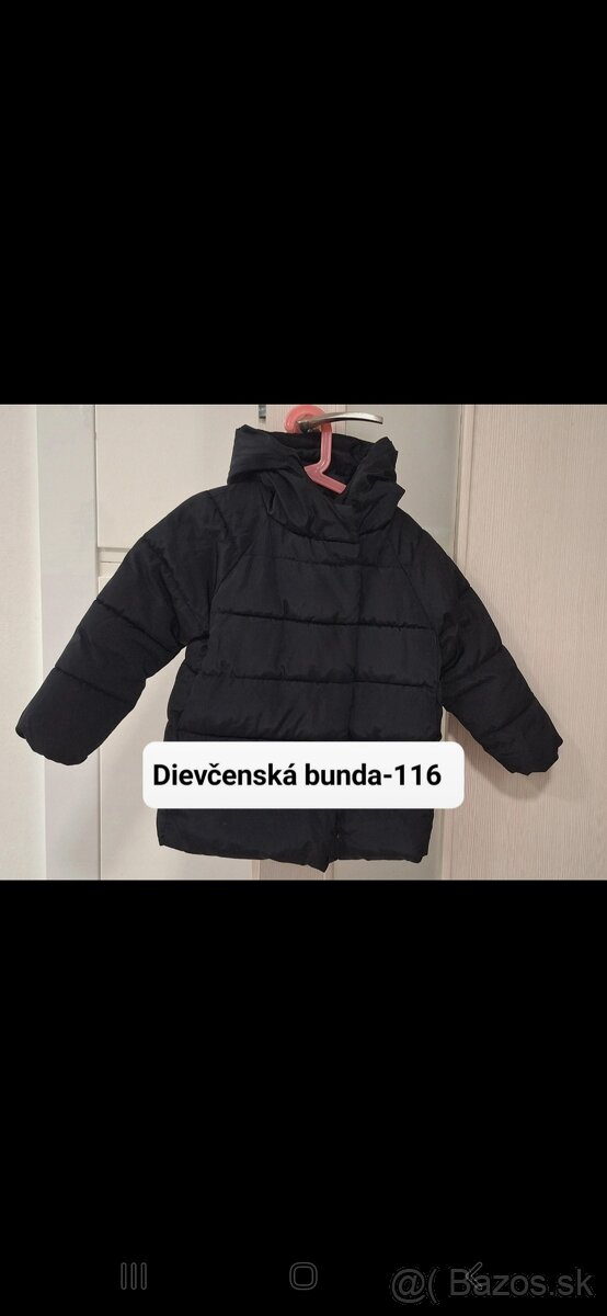 Dievčenská bunda-116