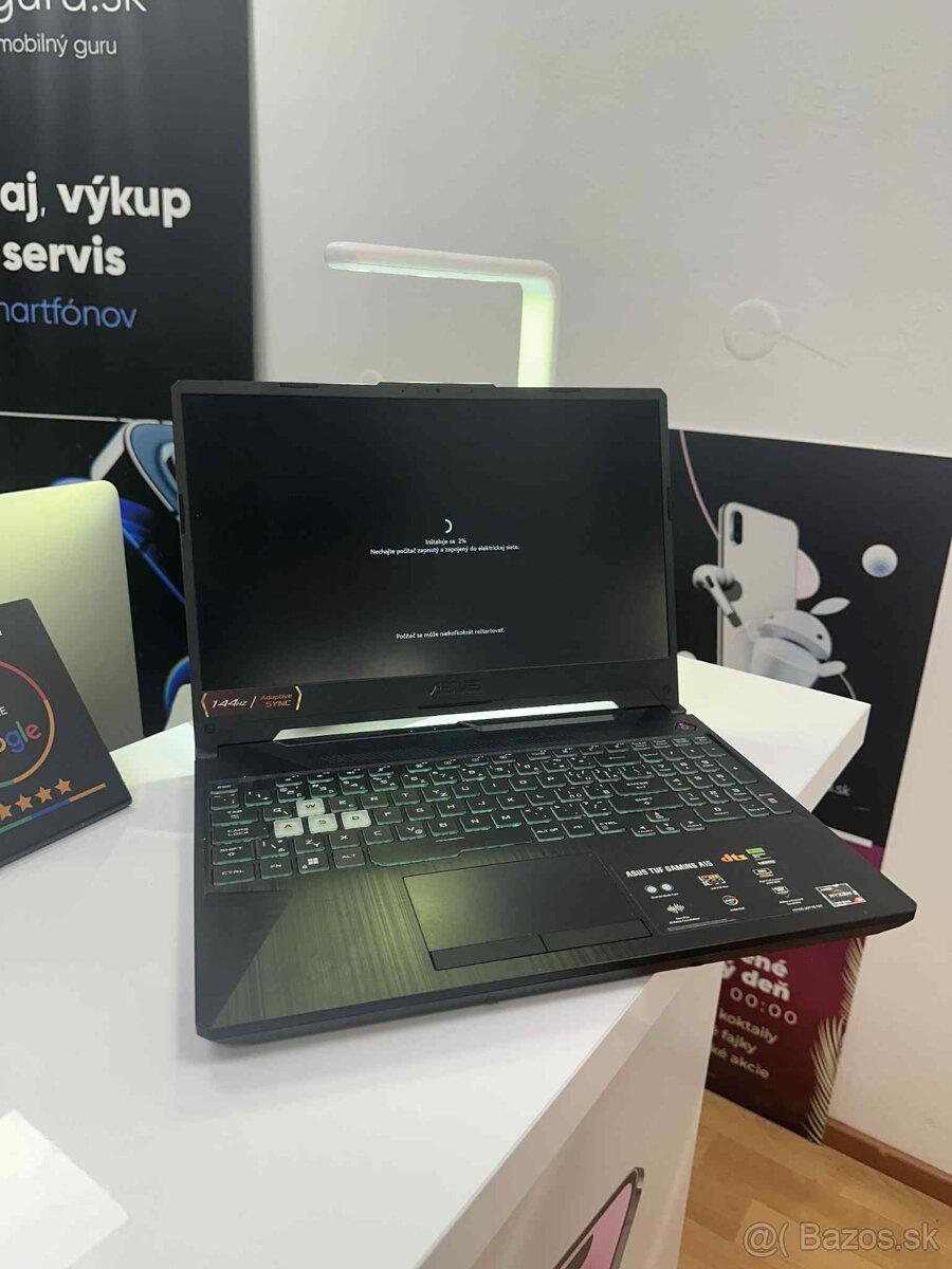 Asus TUF Gaming A15 I 512GB, Ryzen 5, RTX 3050
