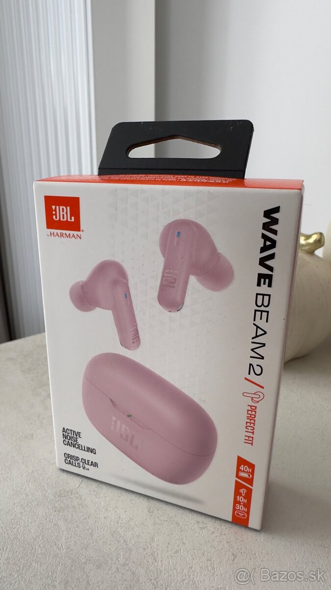 JBL Wave beam 2 ružové