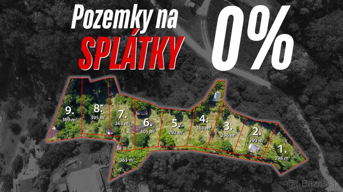 INVESTIČNÉ POZEMKY NA SPLÁTKY (0%) – DEVÍNSKA NOVÁ VES