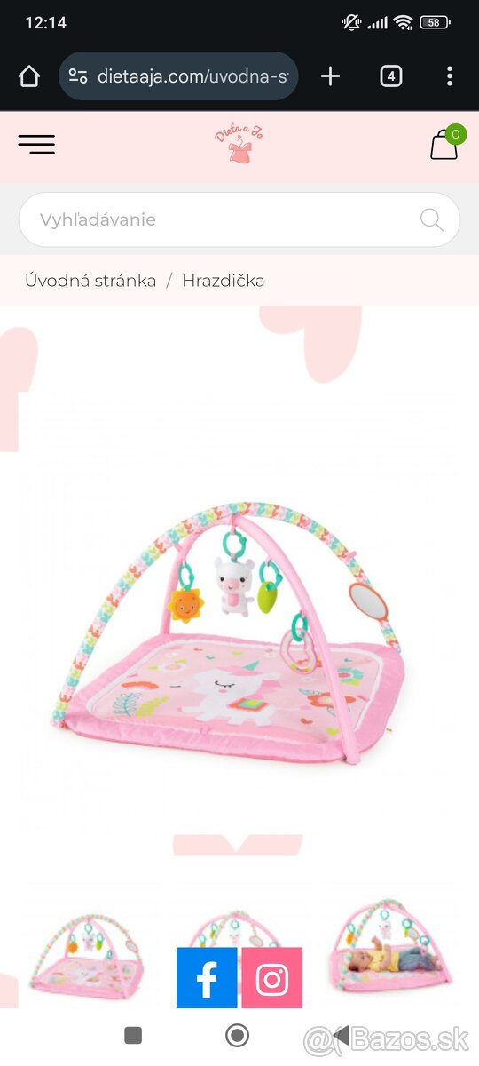 Hrazdička pre dievča