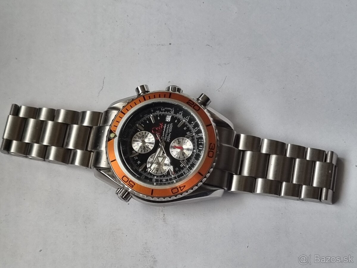 Náramkové hodinky,omega,chronograf.