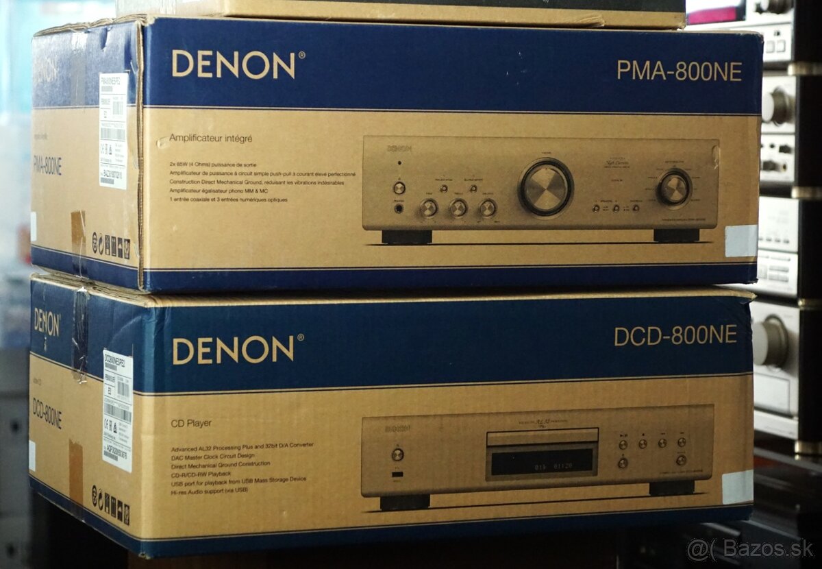 DENON HIFI SET - stereo zesilovač a CD Player