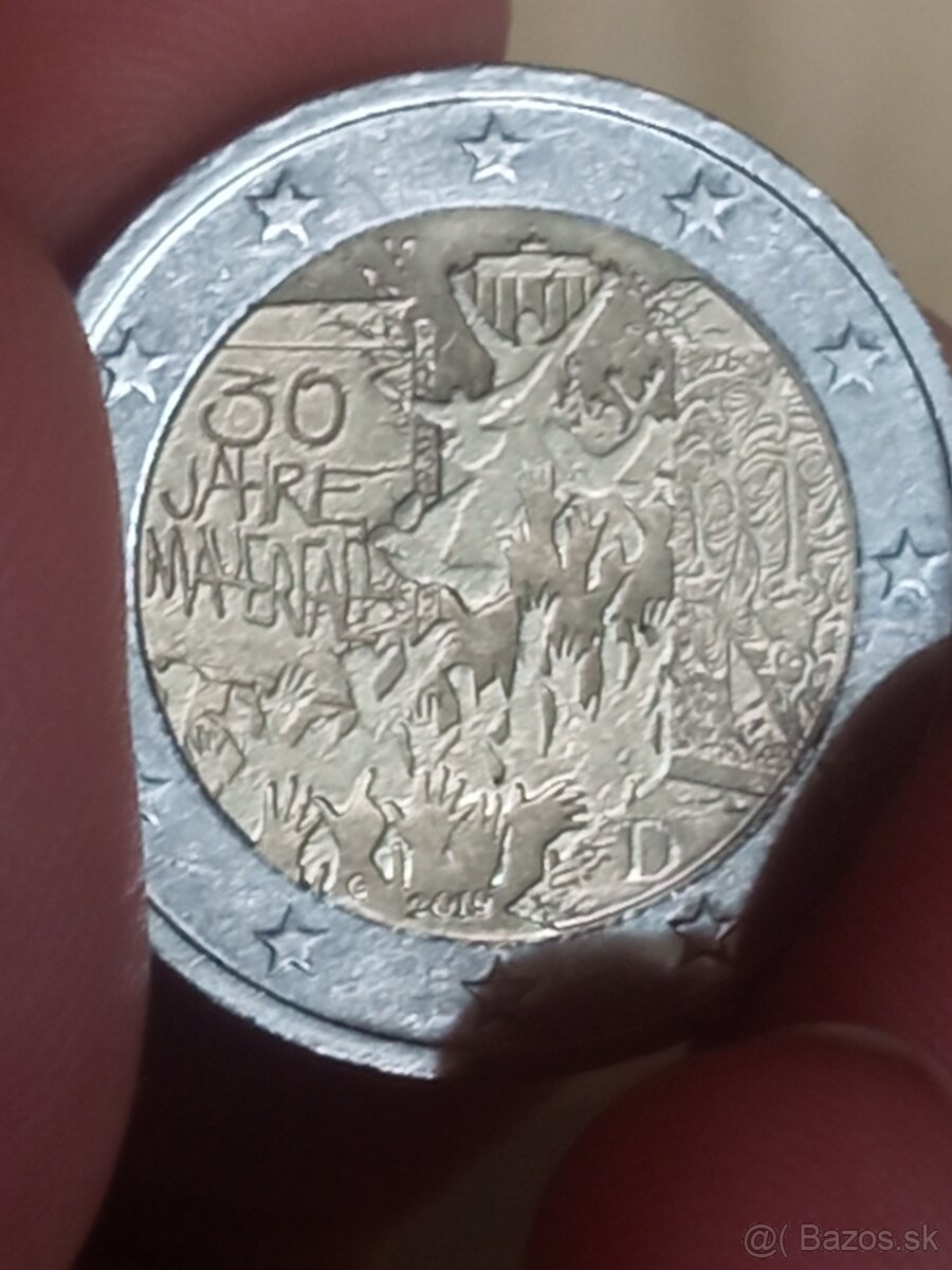 Berlynski múr 30 ročna minca