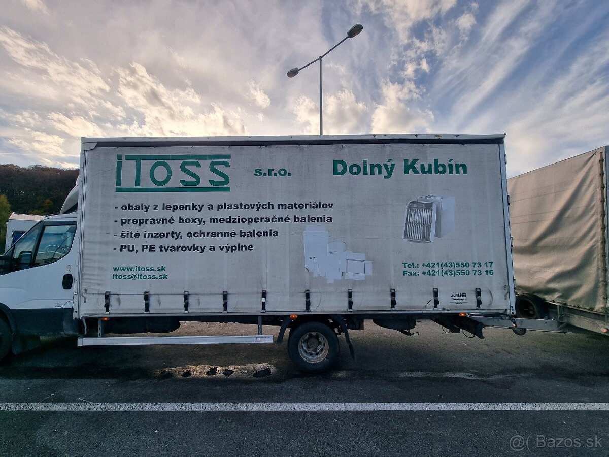 Predam valnikovu plachtovu nadstavbu 12 PAL 610x230x240cm -