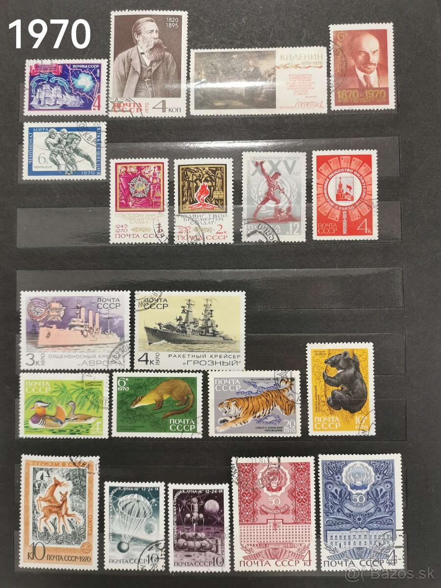Predám známky ZSSR
