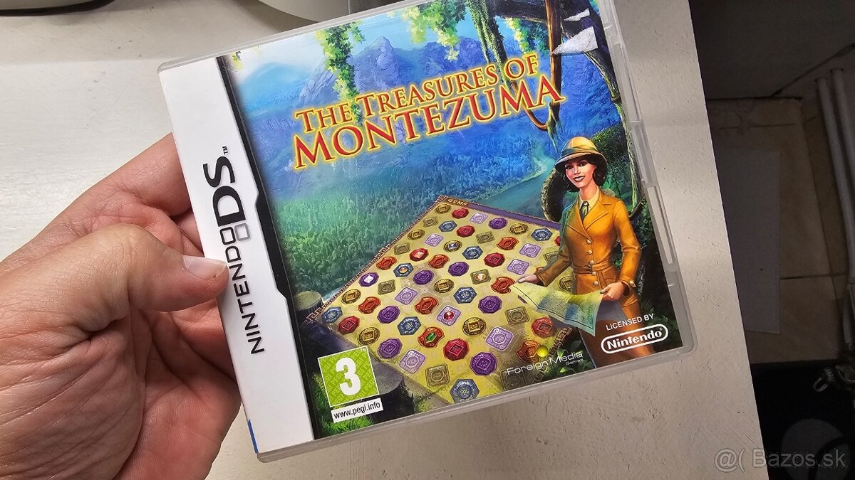 Nintendo DS hra The Treasure of Montezuma