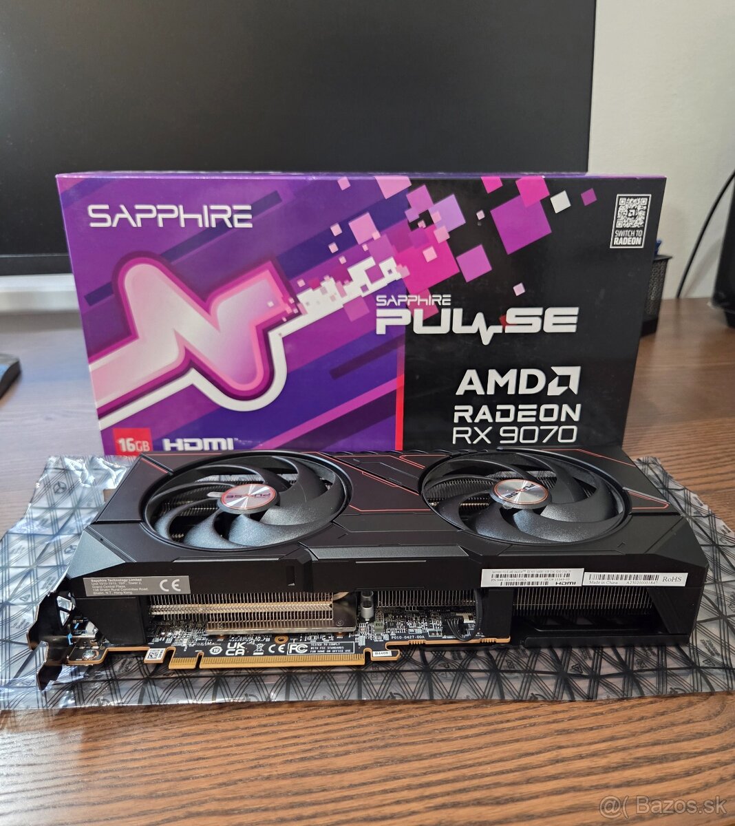 SAPPHIRE PULSE AMD Radeon RX 9070 GAMING 16G