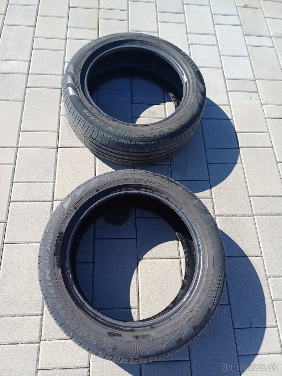 235/55 r19 letné