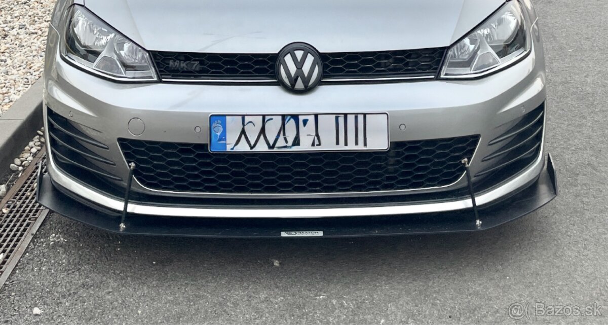 Maxton design predný splitter golf 7 GTI predfacelift