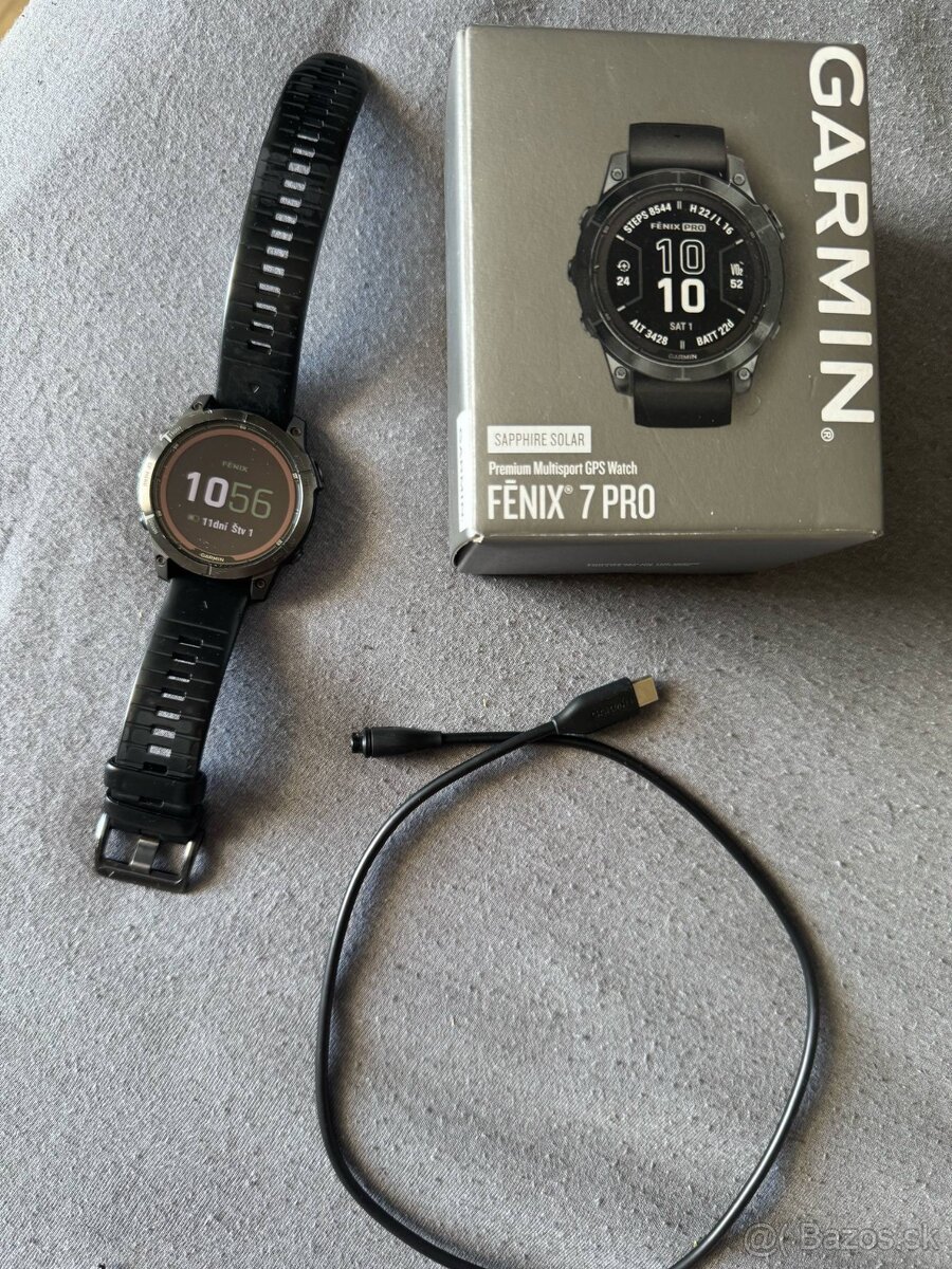 Garmin Fenix 7 pro Sapphire Solar