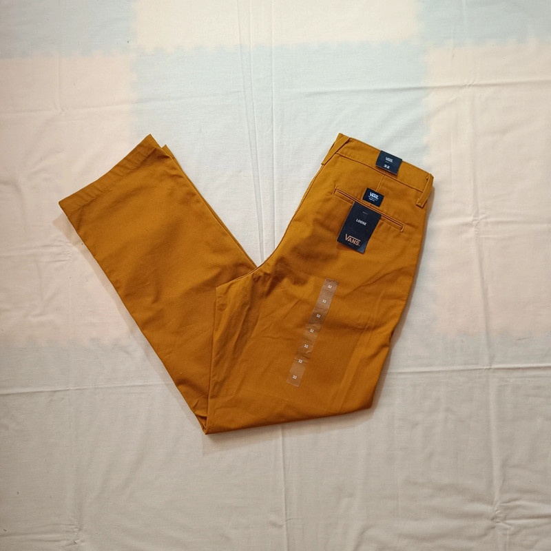 NOVÉ Vans authentic chinos loose fit široké plátené nohavice