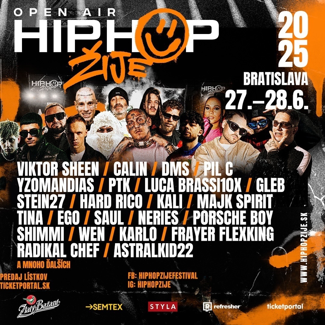 Hip Hop žije zlaté piesky 2x