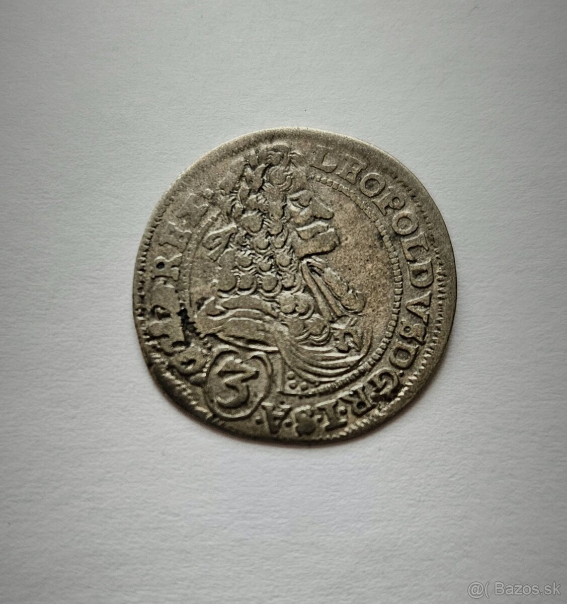 3 Grajciar 1697 CH Leopold I