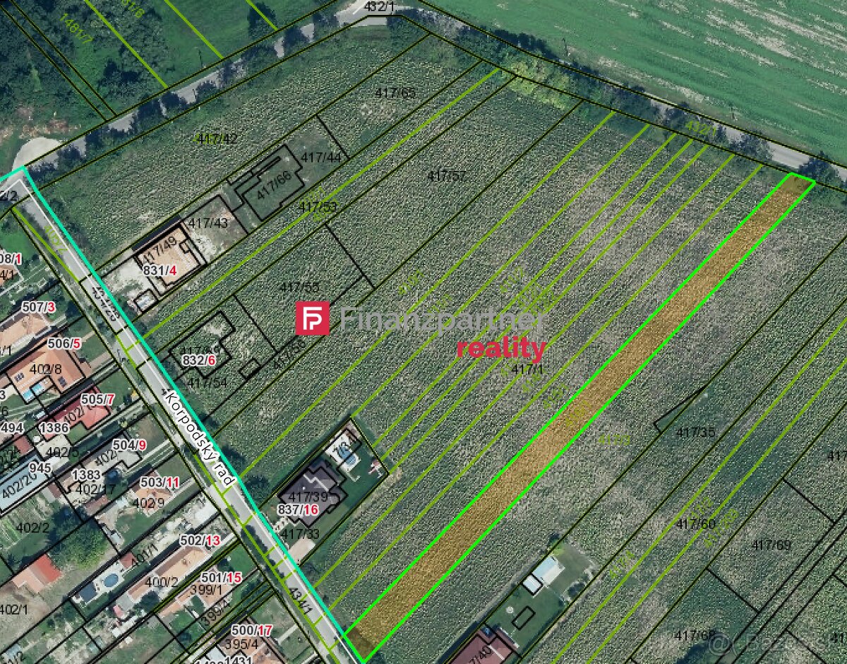 Na predaj Pozemok Vrakúň