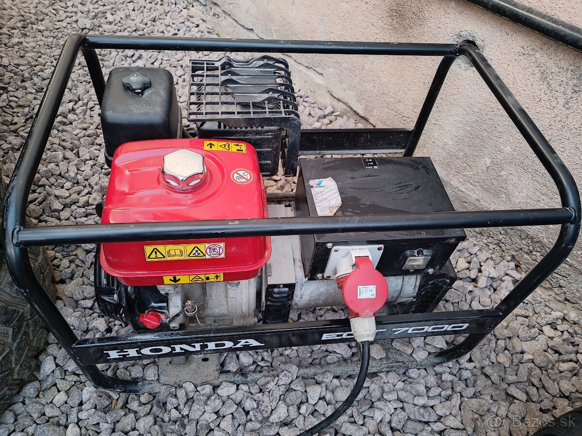 ECT 7000 Honda trojfázová elektrocentrála