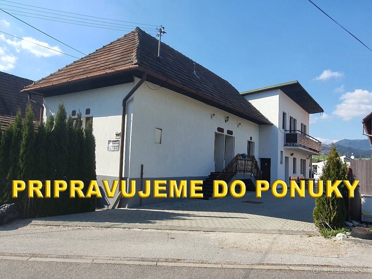 Na predaj apartmánový dom pri aquaparku Bešeňová