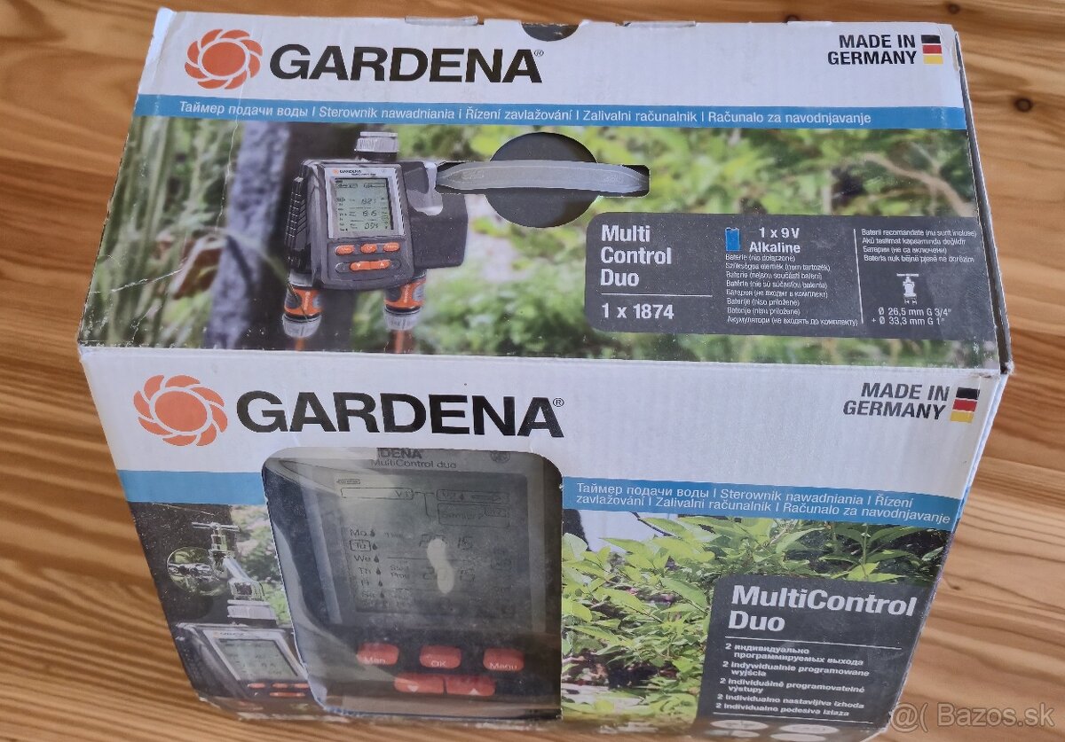 Predám Zavlažovací počítač Gardena MultiControl Duo 1874