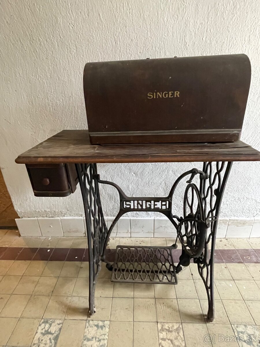 Šijaci stroj Singer 1924 1 majitel -