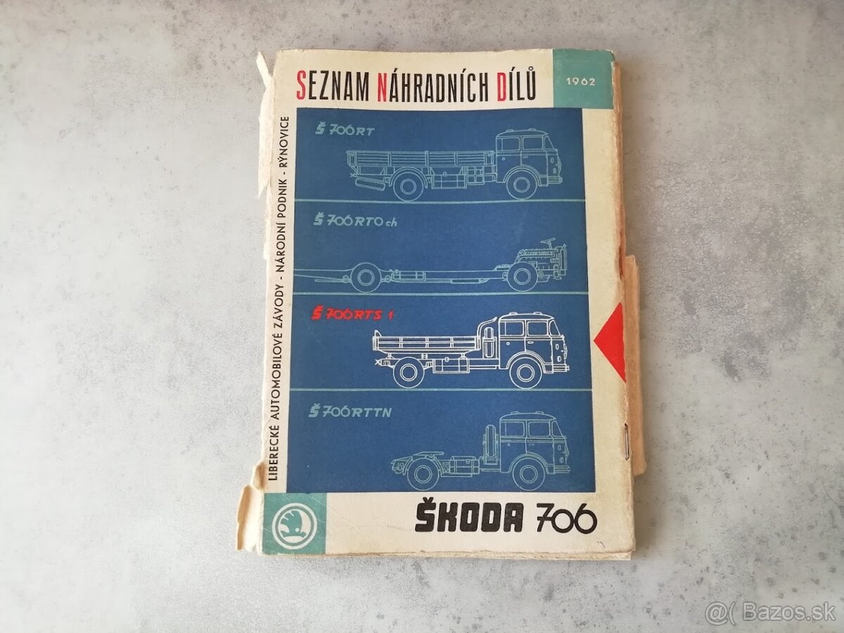 Škoda 706 RTS - katalog ND - doprava v ceně
