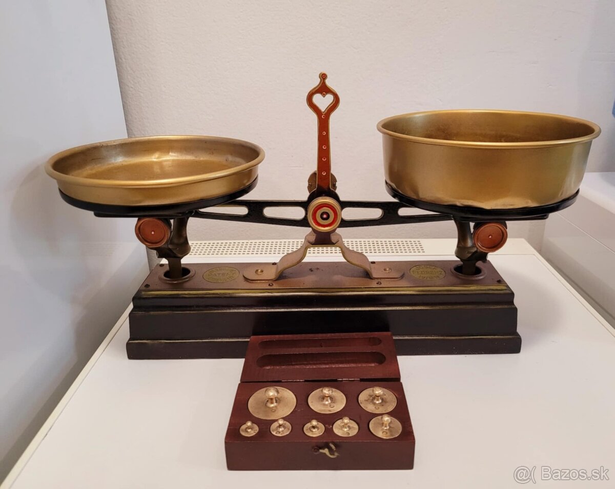 Starožitná váha Florenz 5kg
