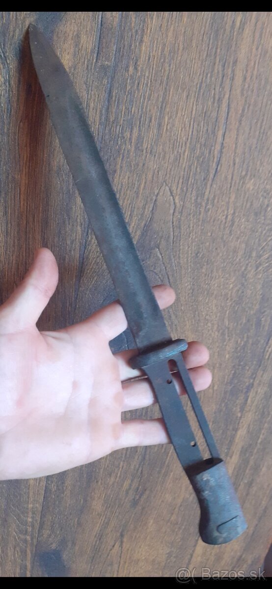 1898 nemecký bajonet