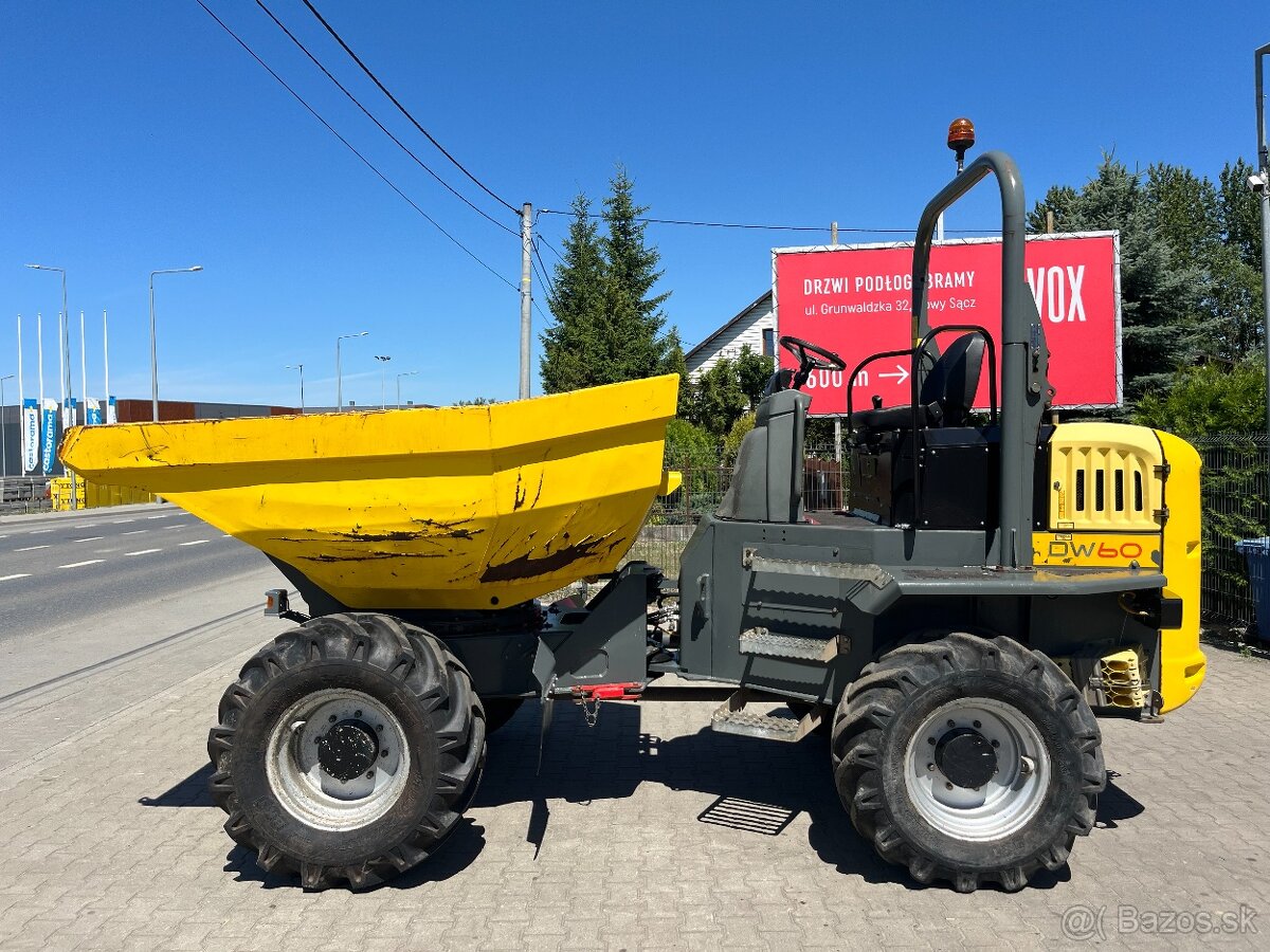 Dumper vyklapac Wacker Neuson DW 60, Thwaites Benford Terex