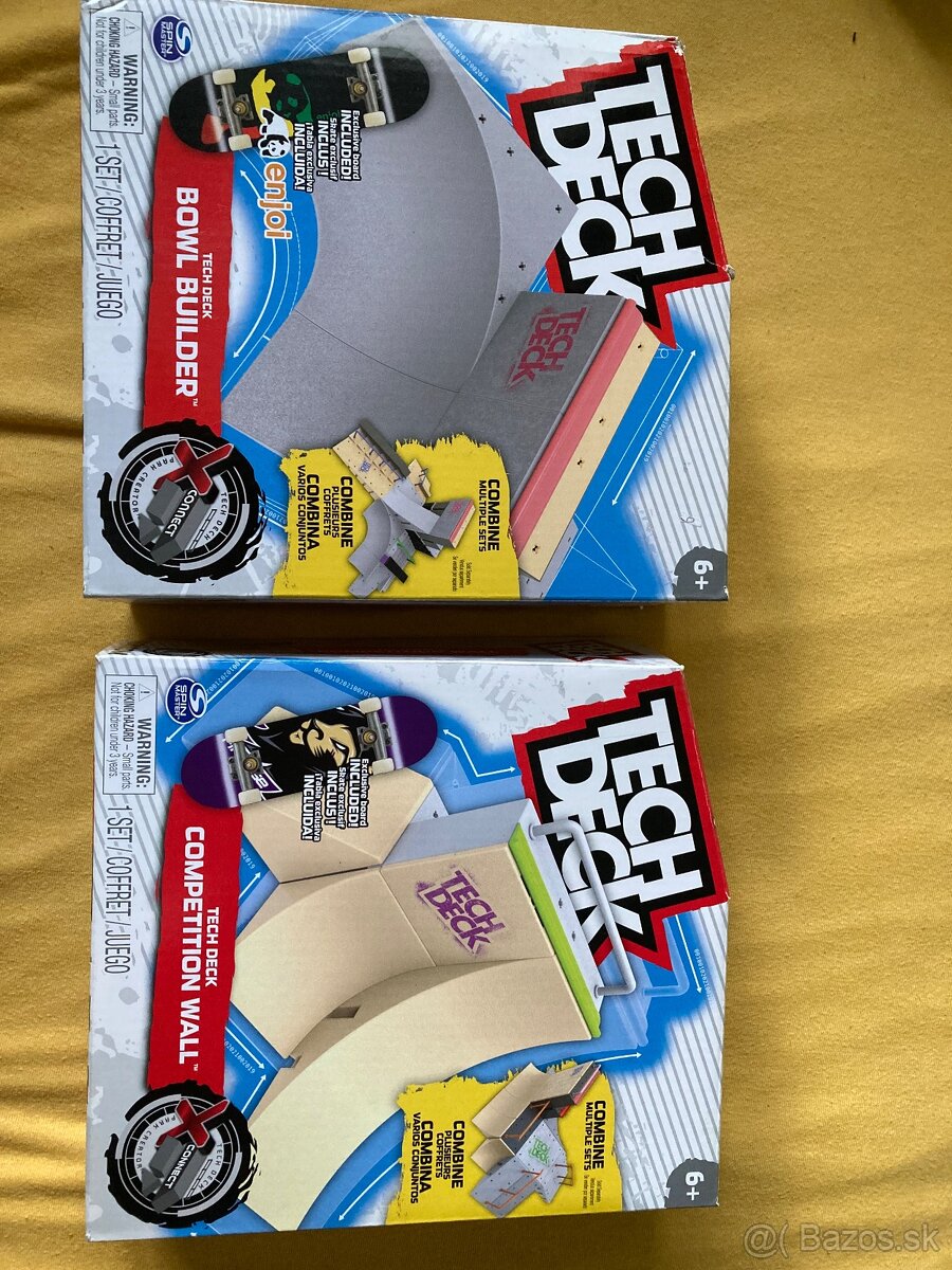 Tech deck skatebord park