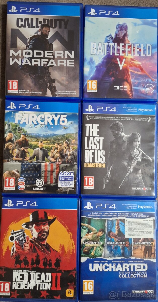 Hry na Ps4