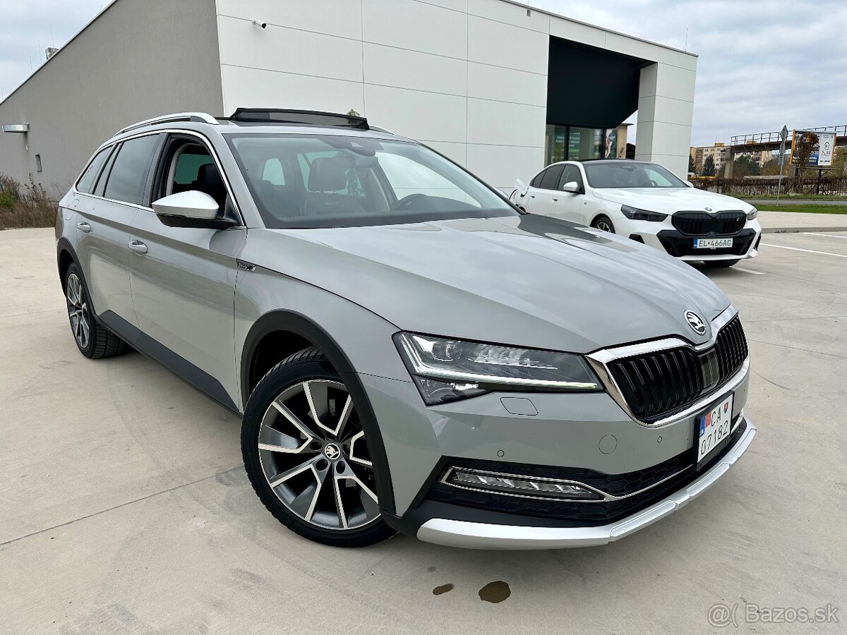 Škoda Superb III Scout 2.0 TDi 140kW 4x4 Dsg Nardo Grey