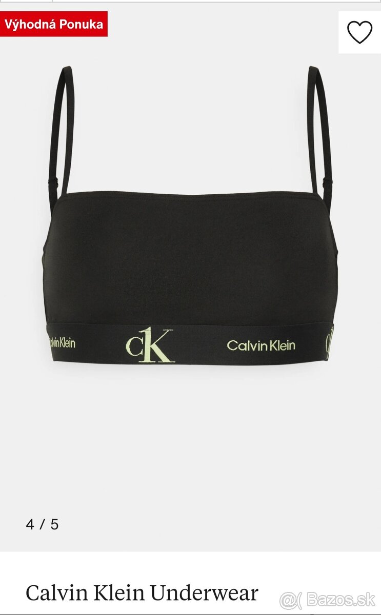 Sportova damska Podprsenka calvin klein XS