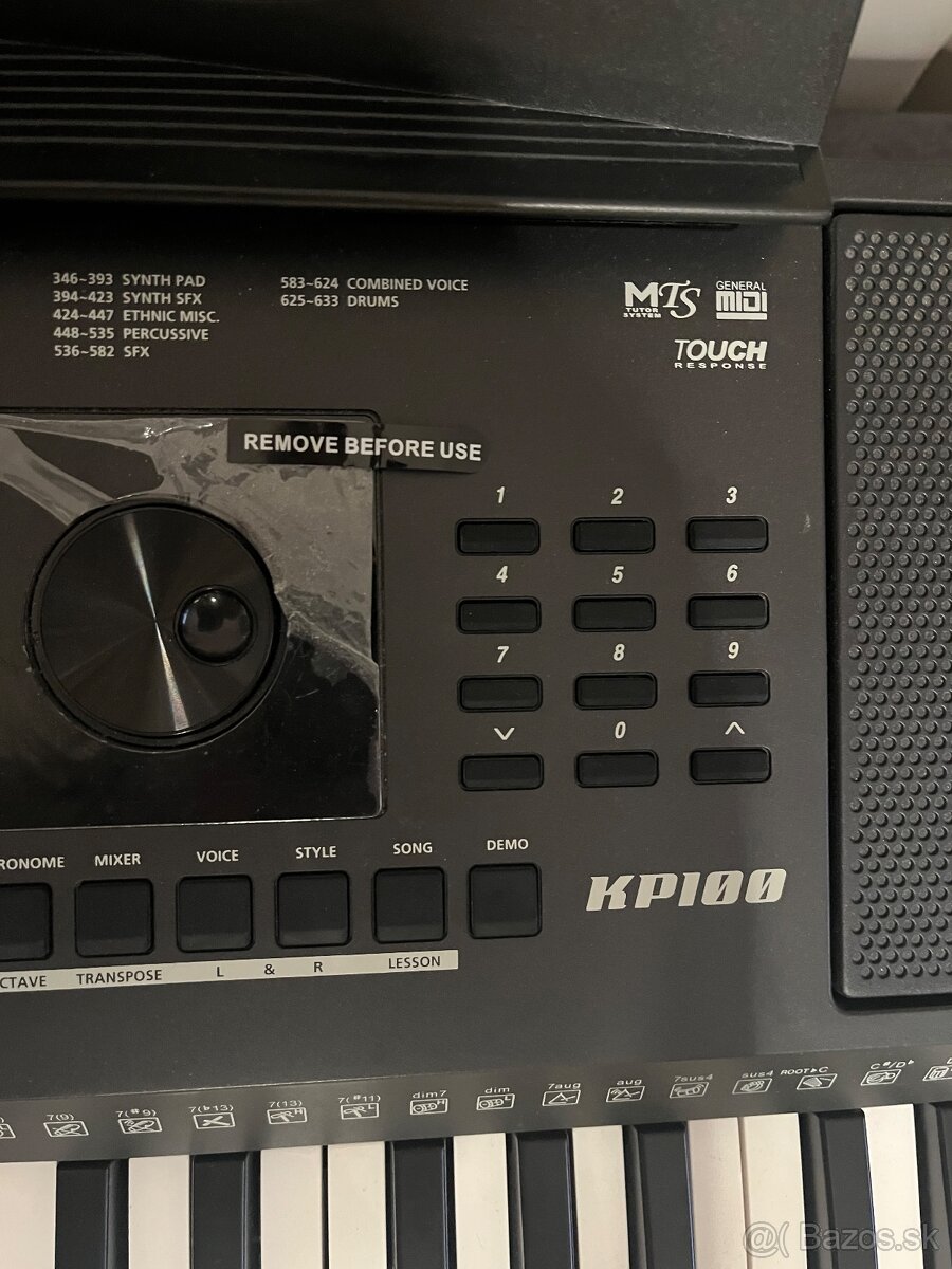Keyboard kurzweil KP100
