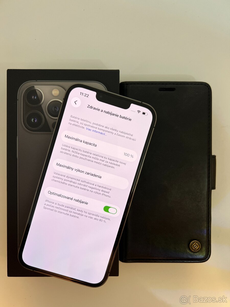 IPHONE 13 PRO GRAPHITE 256GB ZÁRUKA - VEĽMI DOBRÝ STAV