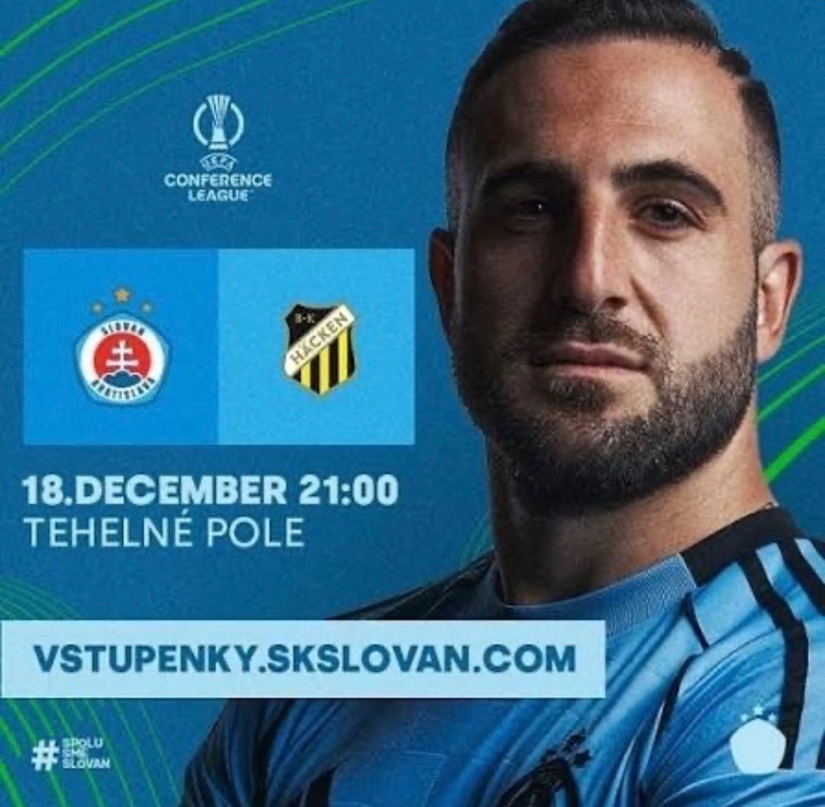 Futbal: Slovan - Häcken